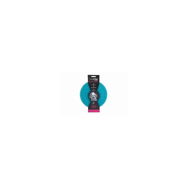 Innovative Pet Products Pty Ltd Splash Dog Bowl, Suction Cup Attachment, Turquoise - LM5101TQ-DR