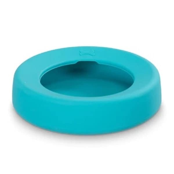 Messy Mutts Mess Dog Nonspill Bowl - Blue - 5.25 Cup, 6PK - 628043607354