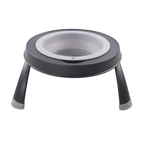 Dexas International PW13043242 1.5 Litre Single Pet Feeder Cups, Light Gray - D7Q-PW13043242
