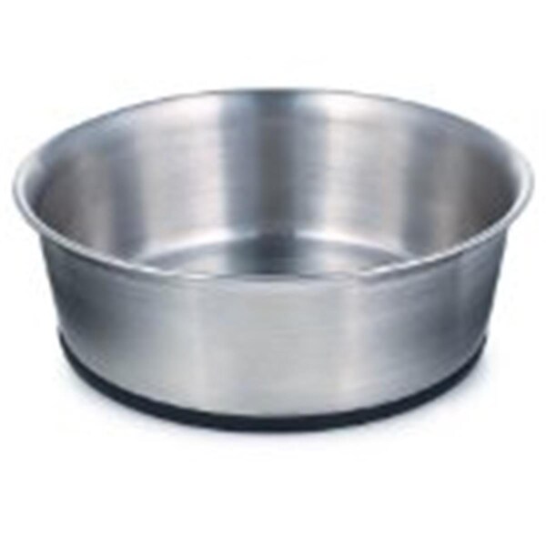 Petpath Stainless Steel Bowl with Rubber Base 30oz - PE2477166