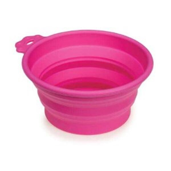 Pamperedpets Bend-A-Bowl Sm Pink - PA113916