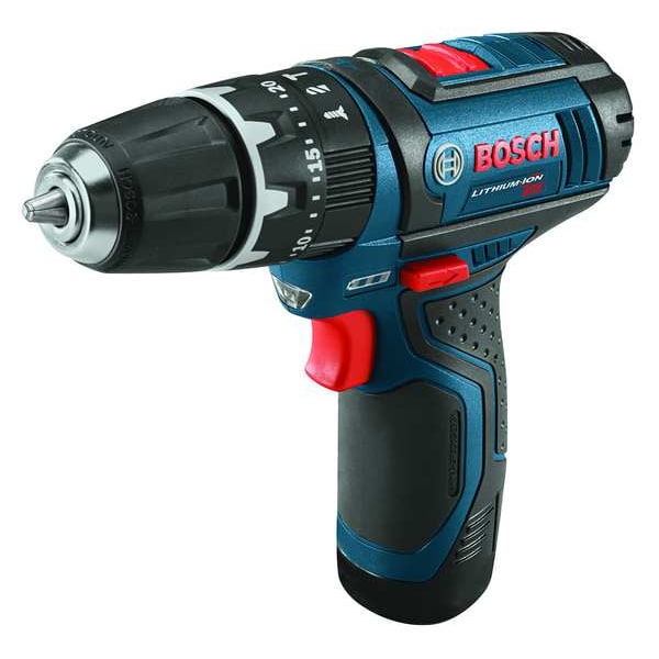 Bosch 12.0 V Hammer Drill, Battery Included, 3/8 in Chuck - PS130-2A
