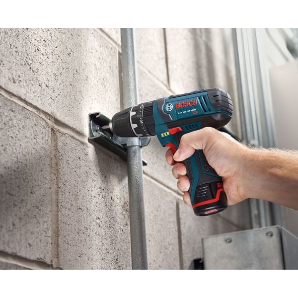 Bosch 12.0 V Hammer Drill, Battery Included, 3/8 in Chuck - PS130-2A