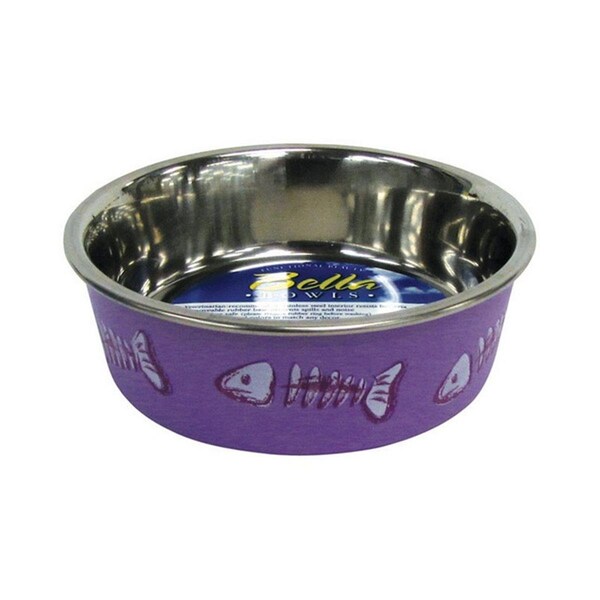 Mansbestfriend 7751 5 Cat Bowl in Lilac - MA151015