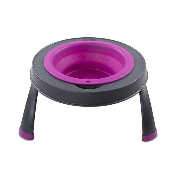Dexas International PW13043224 1.5 Litre Single Pet Feeder Cups, Fuchisa - D7Q-PW13043224