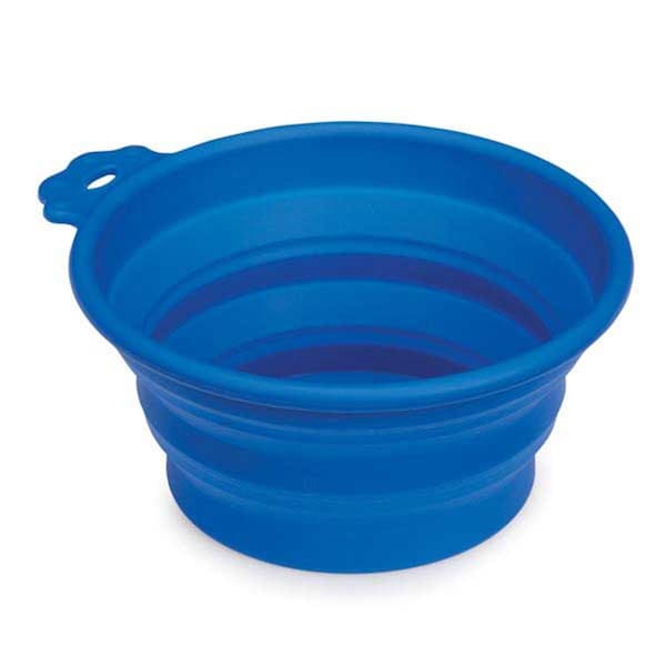 Pamperedpets Bend-A-Bowl Med Pink - PA113941