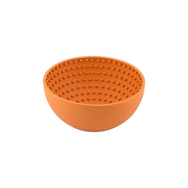 Innovative Pet Products Pty Ltd Slow Feeder Wobble Orange Rubber For Dogs Orange - LM5801OR-DR