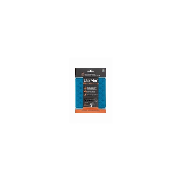 Innovative Pet Products Pty Ltd Mini Tuff Buddy Dog Feeder, Turquoise - LM9133TQ-DR