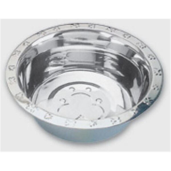Petpride 96 Ounce Embossed Rim Standard Food Bowl - PE118203