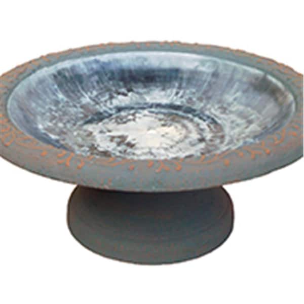 Tdi Brands Fiber Clay Bird Bowl with Base  Sand - Small - TDI41890
