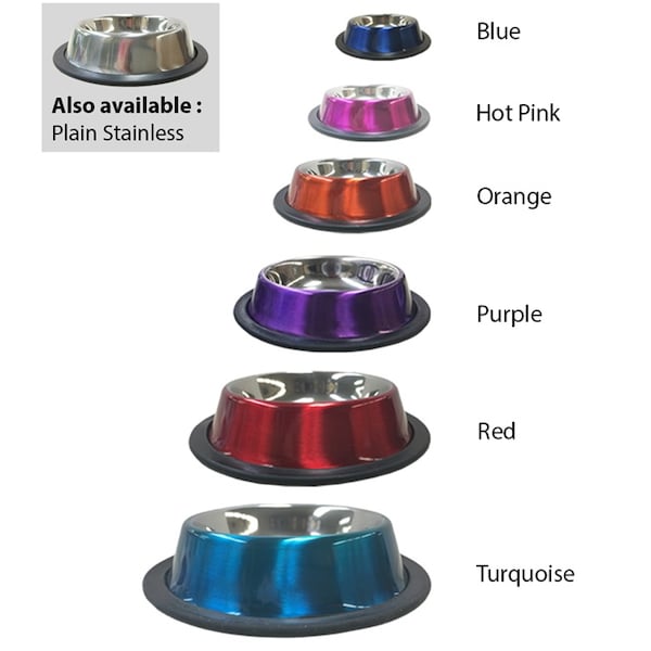 Valhoma Valhoma Non-Tip Bowl PURPLE 24 oz/1.5P - 3357-PU-24