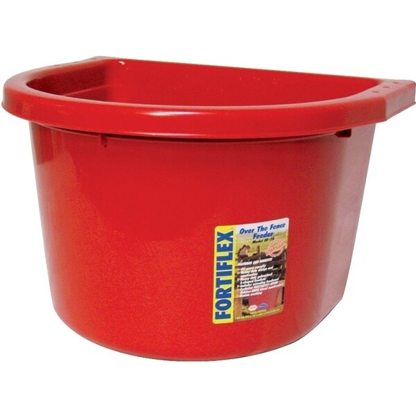 Fortex Fortiflex Pet Feeder, 20 qt Volume, Plastic, Red - OF20R