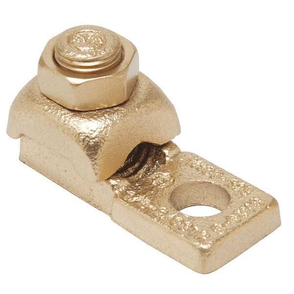 Burndy Mechanical Conn, Terminal, 4/0 to 3/0 AWG - QA282B