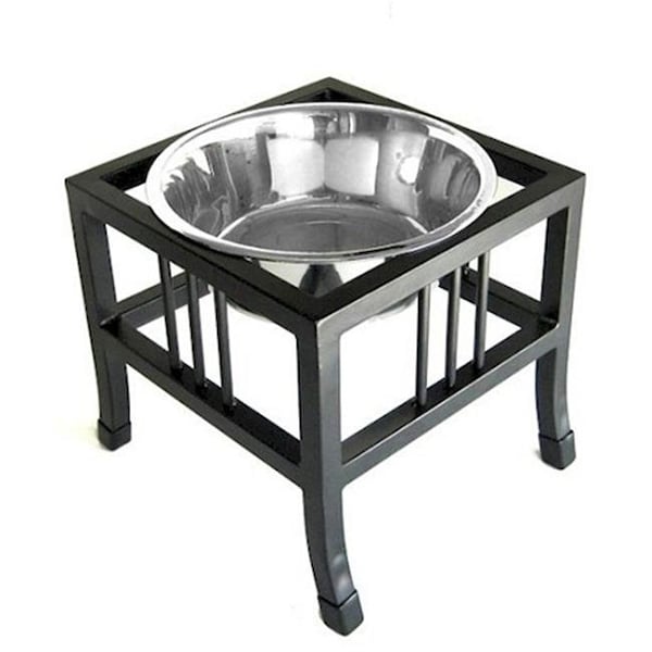 Pets Stop Pets Stop RSB13 Baron Heavy Duty Raised Dog Bowl - Small - RSB13