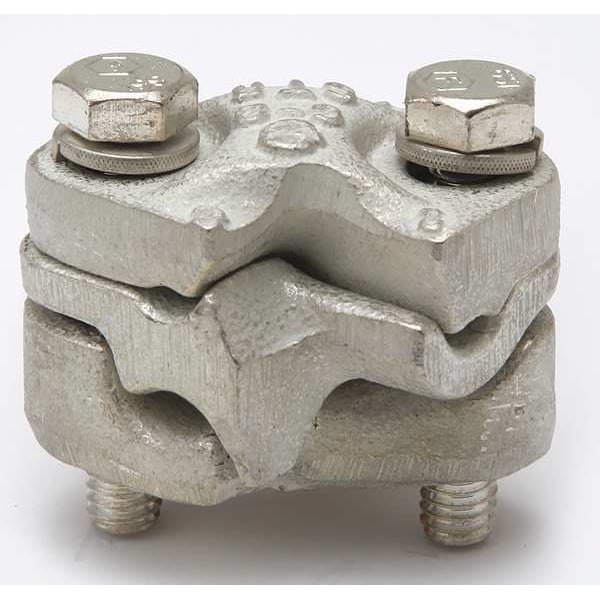 Burndy Mechanical Conn, Clamp, 4/0 to 1/0 AWG - QPX282CY