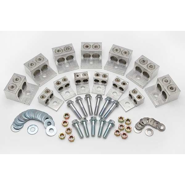 Burndy Mechancl Conn, Lug Kit, 800 kcmil to 6 AWG - KAUKIT3