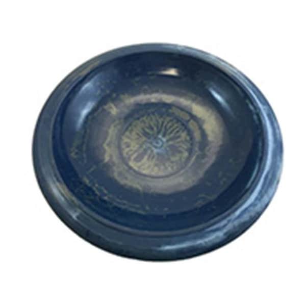 Tdi Brands TDI Brands TDI41894T Gloss Bird Bowl with Rim  Navy Blue - TDI41894T