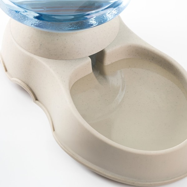 Pawsmark Automatic Self Dispensing Gravity Pet Feeder for Cats and Dogs - Large Capacity, Food Dispenser - QI003700