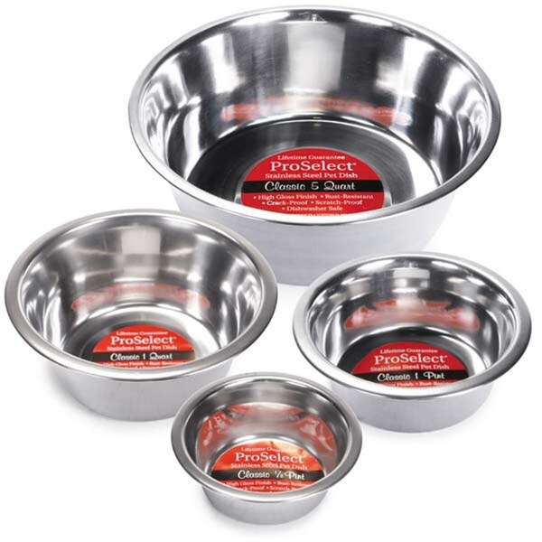Petedge 16 oz Pro Select Heavy Stainless Steel Mirror Finish Dish - ZW150 16