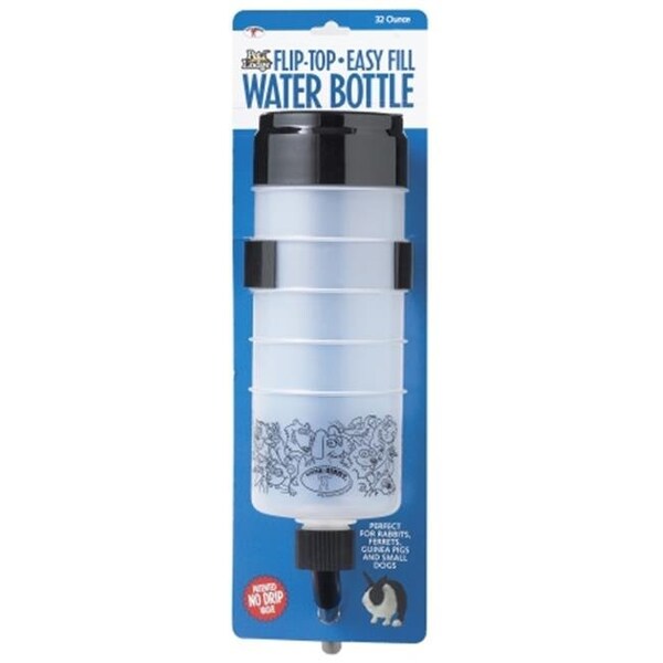 Miller Mfg Miller Manufacturing FTB32 32 Oz Fliptop Cage Water Bottle - FTB32