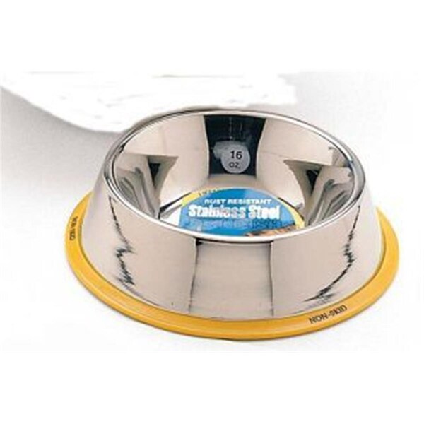 Ethical Pet Products Ss Mirror Finish No Tip Dish 16 Ounces - 6035 - 271705