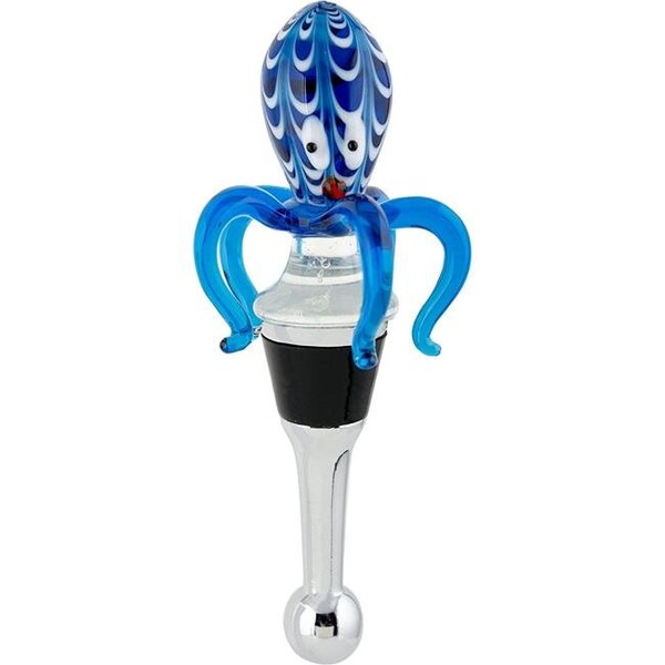 Ls Arts Inc LS Arts BS-099 Bottle Stopper - Octopus - BS-099