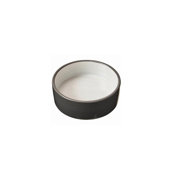 Ethical Products 5 in. Dog Dish Bowl, Gray - 108330