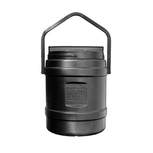 On Time Wildlife Feeders On Time Wildlife Feeders 73000 The Vibrator Rice Bran Feeder; 10 gal - 73000
