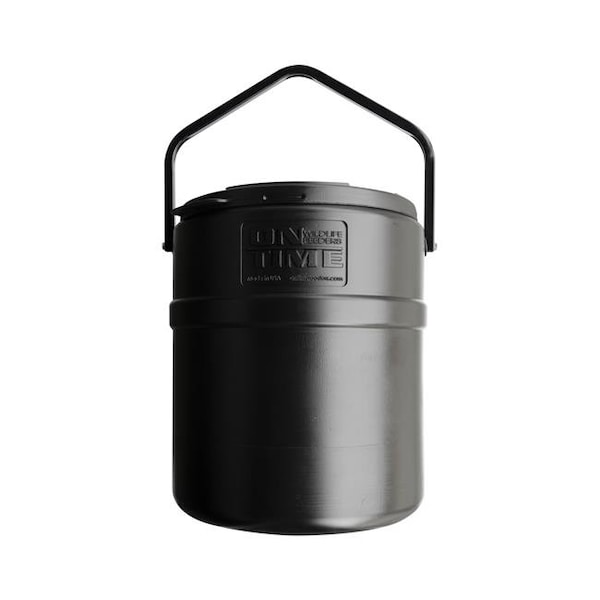 On Time Feeders On Time Feeders 73500 20 gal Shakedown Feeder; Black - Extra Large - 73500