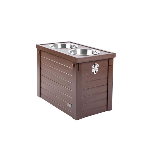 New Age Pet Piedmont Pantry Diner, w/Storage, Russet - EHHF303XL