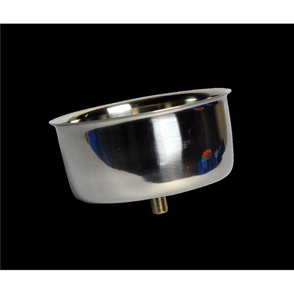A&E Cage A&E Cage AE1529 20 oz Screw; Stainless Steel Coop Cup - AE1529