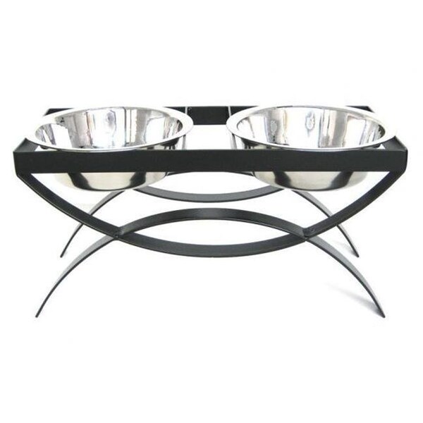 Pet Store Pros Pet Store Pros RDB18M Seesaw Double Diner M- 2 Qt. - RDB18M