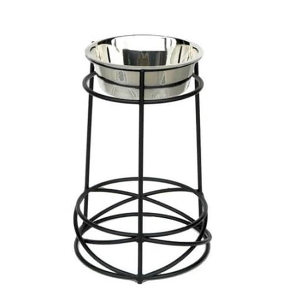 Pets Stop Pets Stop RSB5-XL Tall Mesh Elevated Dog Bowl - Extra Large - RSB5-XL