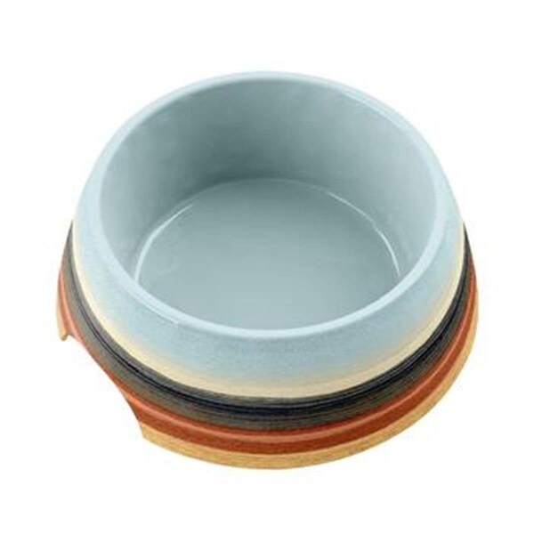 Tarhong Boho Medallion Dog Bowl Taupe - Medium Set of 2 - PVA3071PBMMN