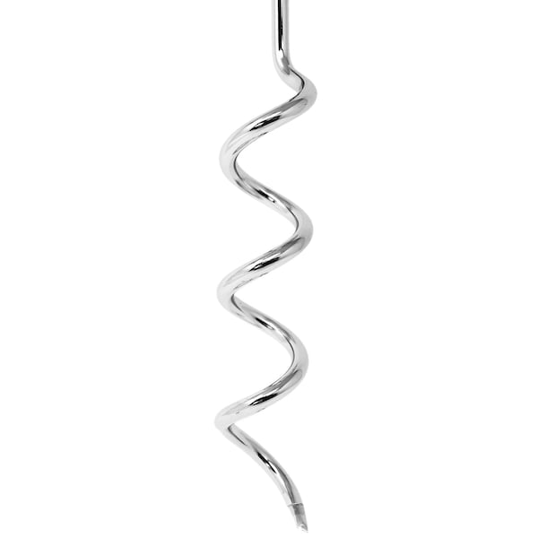 Orrville PDQ Boss Pet Silver Steel Dog Tie Out Stake Large - A01312