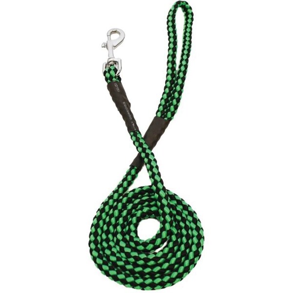 Marshall Home & Garden Boss Pet PDQ Braided Lead, 48 in L, GreenRedYellow - 11331