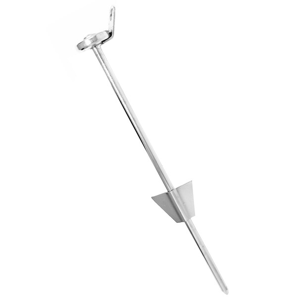Boss Pet PDQ Silver Tie-Out Stake Metal Dog Tie Out Stake Large - Q250700099