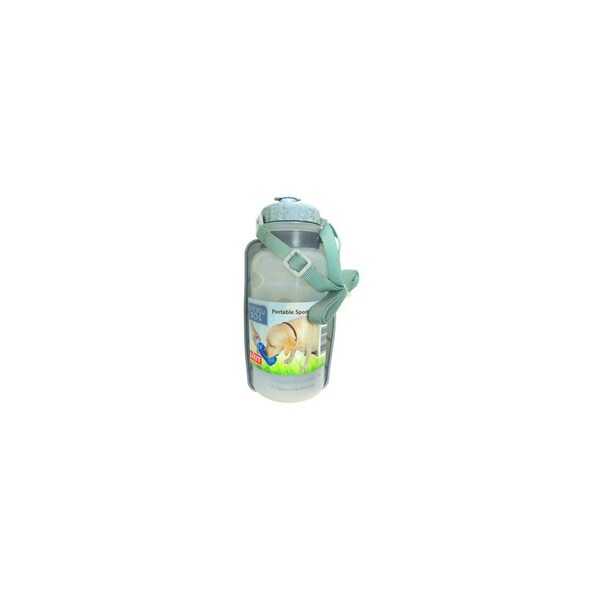 Lixit Portable Watering Bottle/Bowl Clear Plastic 20 oz For Dogs Clear - 30-0842-006