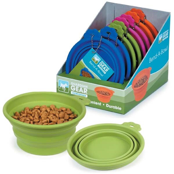Petedge Guardian Gear Benda Bowl, Green - Small - ZW6149 12 43