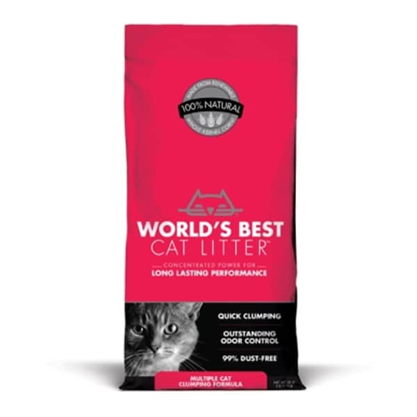 Kent Pet Group (Worlds Best) Kent Pet Group Worlds Best WB00612 Wbcl Clumping Multi-Cat; 28 lbs. - WB00612