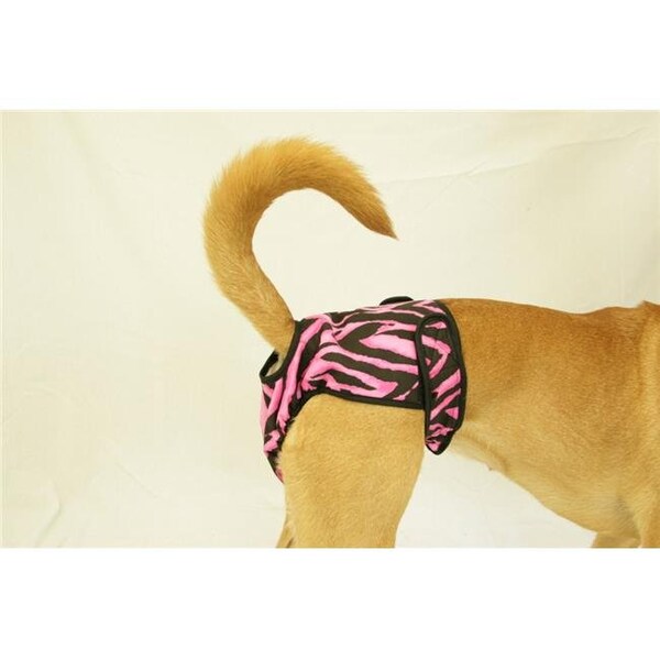 Seasonals Seasonals 41118TGR Washable Female Dog Diaper; Tiger - Fits Queen - 41118TGR