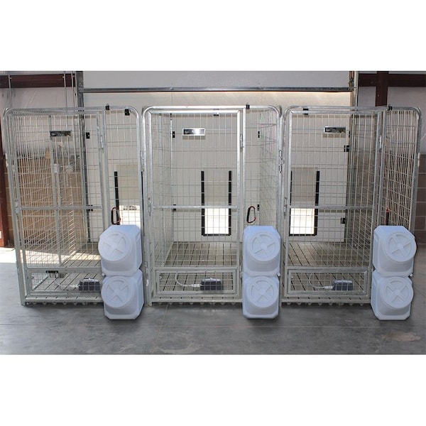 K9 Kennel Store The Vault 7 Gallon XL Water Dispenser with hanging rack - K9VAULTWT