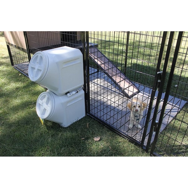 K9 Kennel Store The Vault 7 Gallon XL Water Dispenser with hanging rack - K9VAULTWT