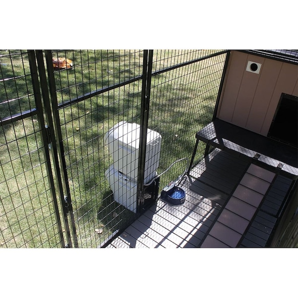 K9 Kennel Store The Vault 7 Gallon XL Water Dispenser with hanging rack - K9VAULTWT