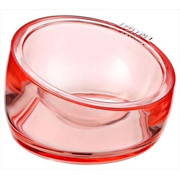 Felli Pet Felli Pet NPA3SB1-1-10S Oblik 5.5 In. Supreme Pet Bowl  Pink Ruby - NPA3SB1-1-10S