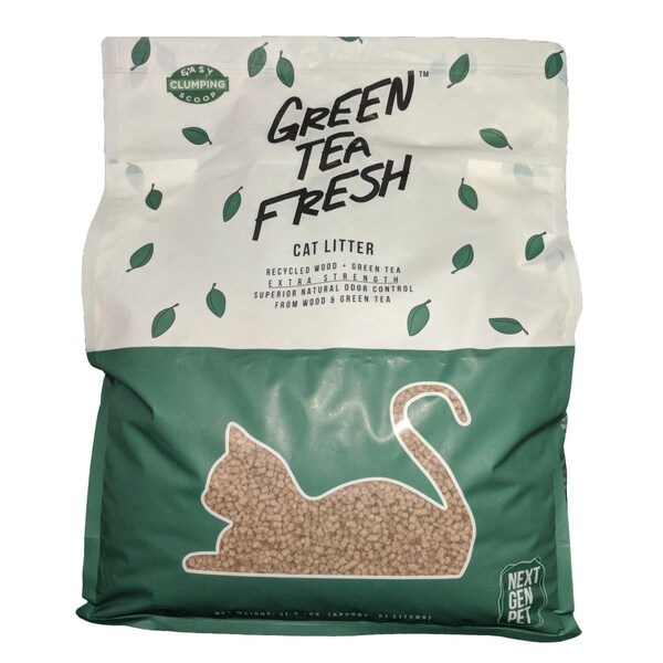 Next Gen International Next Gen International GTF21 11.5 lbs Green Tea Fresh Cat Litter - GTF21