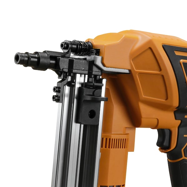 Freeman 20V Cordless Concrete Strip Pin Nailer Kit With 4Ah Battery, Quick Charger & Blow Mold Case - PE20VCSPN40