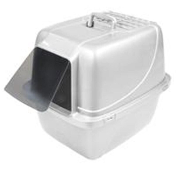 Van Ness Plastic Molding Van Ness enclosed litter pan offers odor control, scatter prevention, and easy cleaning - CP7