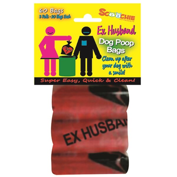 Schoochie Pet Ex Husband Dog Waste Poop Bags 3PK - 399
