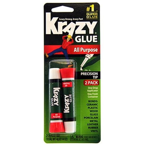 Viewpoint 4 x 12 in. 2G All Purpose Krazy Glue; 2 Count - VI939972